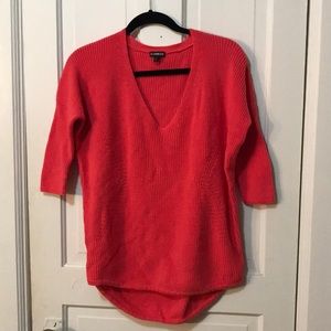 Pink/red cozy sweater